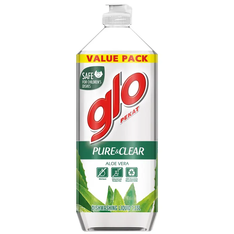 Glo Active Foam Dishwashing Liquid 800ml / 1.2L - Image 6