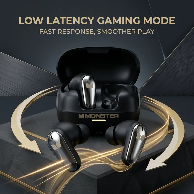 Monster MQT2 Wireless Bluetooth Earbuds