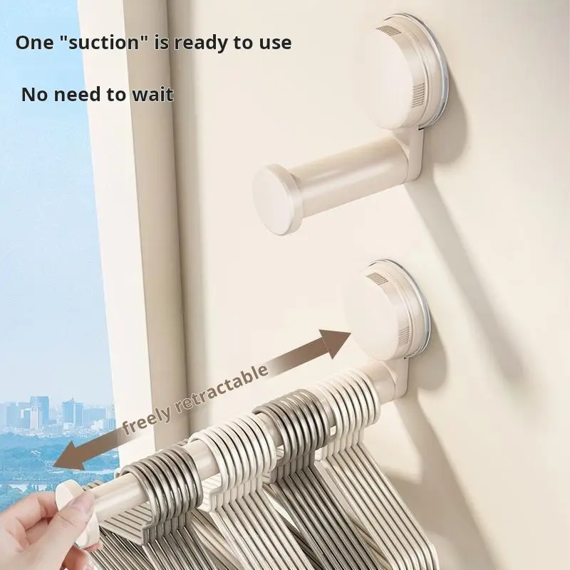 No-Drill Extendable Clothes Drying Rack - Image 2