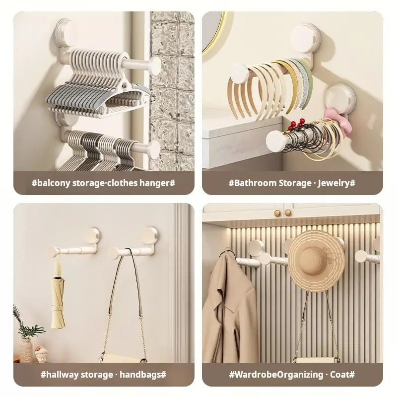 No-Drill Extendable Clothes Drying Rack - Image 5