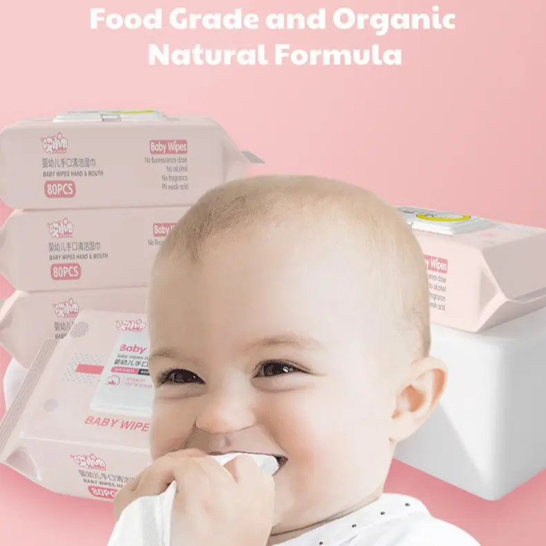 Refresh Clean Mini Wet Wipes for Travel & Baby Care - Image 2